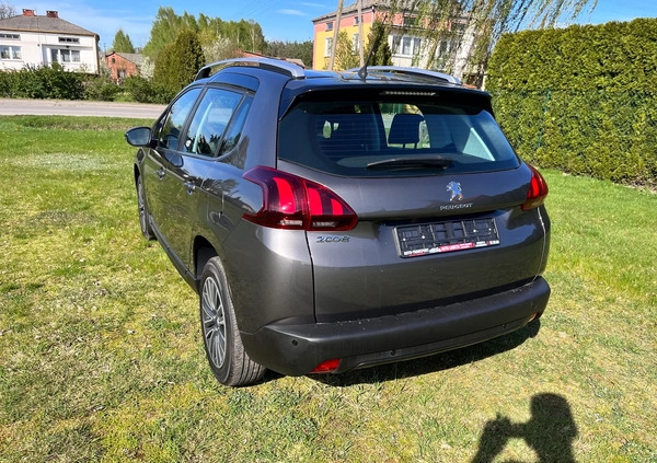 Peugeot 2008 cena 38999 przebieg: 136500, rok produkcji 2017 z Puławy małe 211